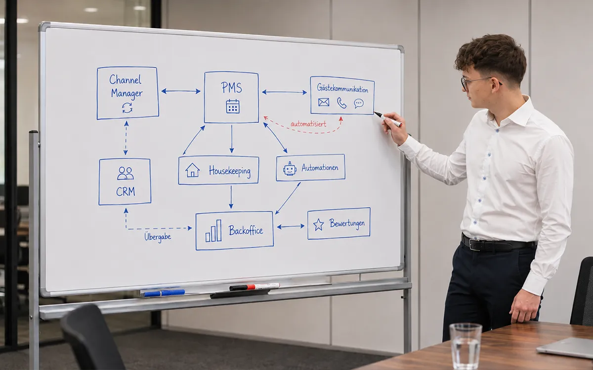System-Design: Maßgeschneidertes KI-Operations-System für Ihr Hotel