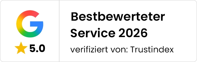 TrustIndex – Bestbewerteter Service 2026